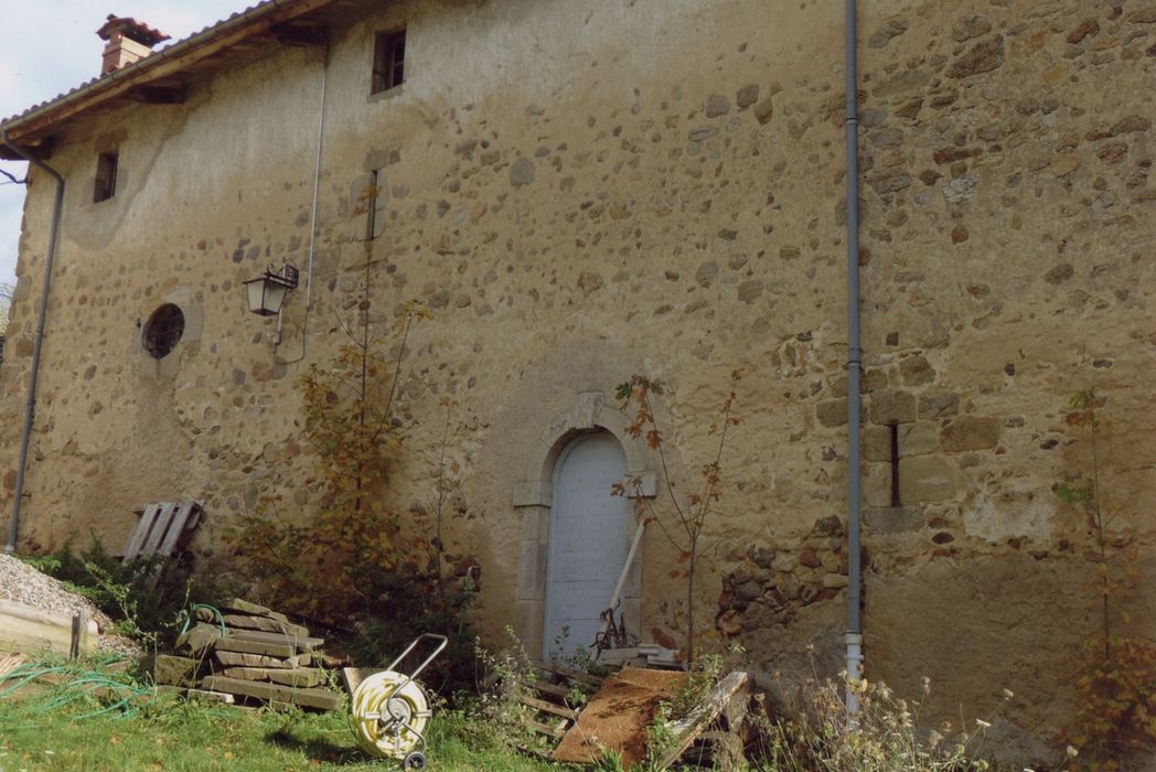 aile ouest, façade ouest, vue partielle