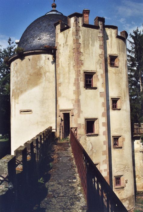 donjon, angle sud-ouest