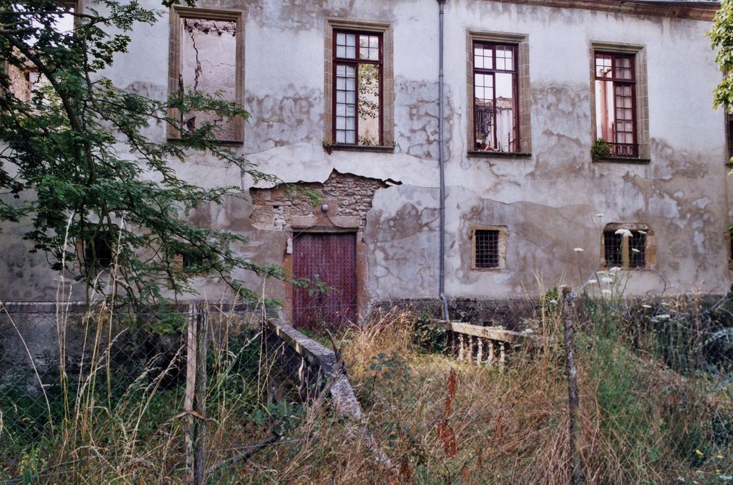 aile nord, façade nord, vue partielle