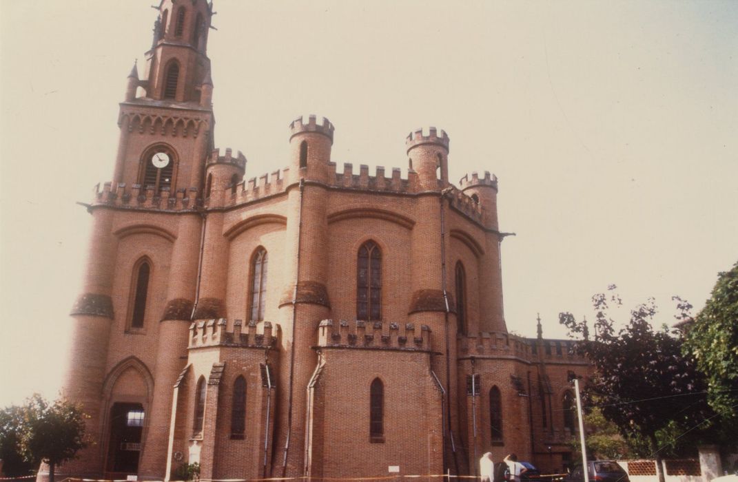 façade latérale ouest