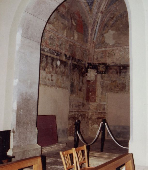 chapelle Notre-Dame, peintures monumentales, mur ouest