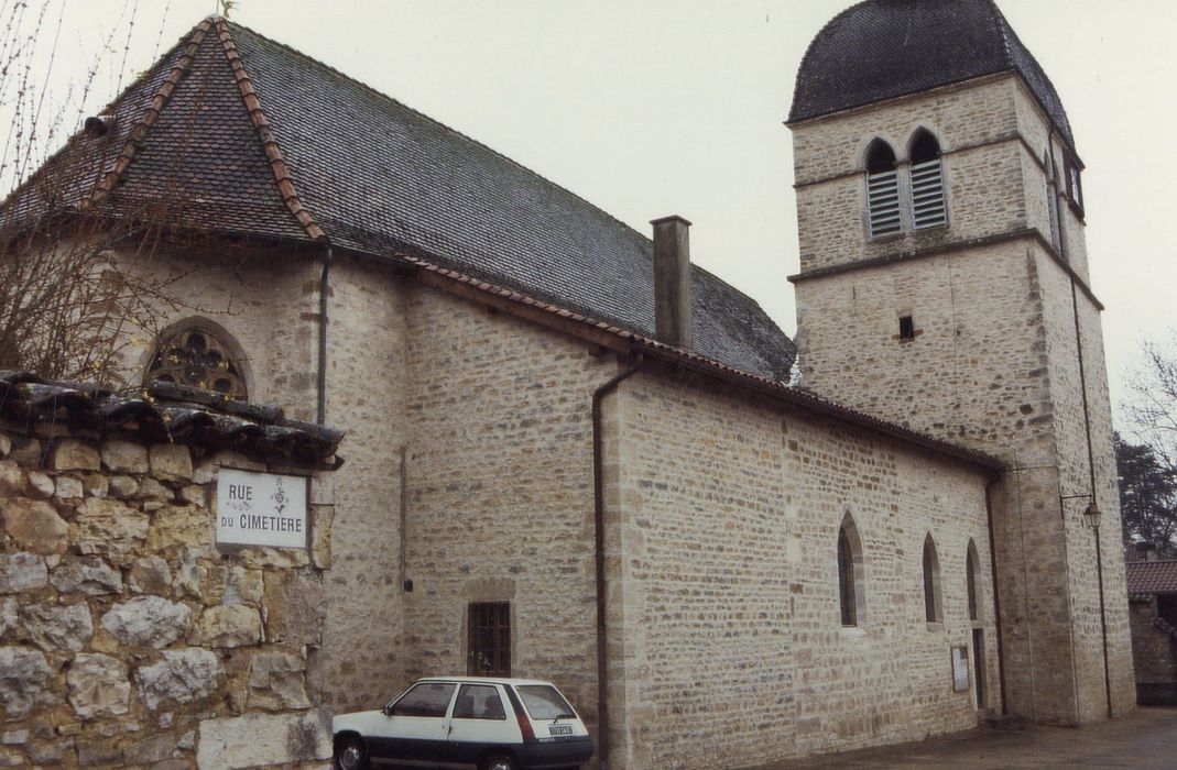 façade latérale nord