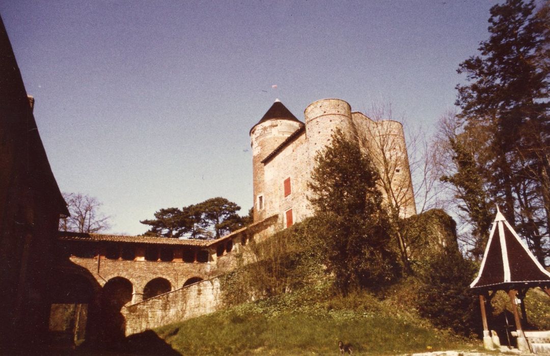 donjon, élévation sud