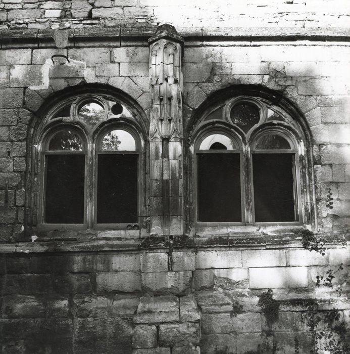 chapelle sud, détail des baies