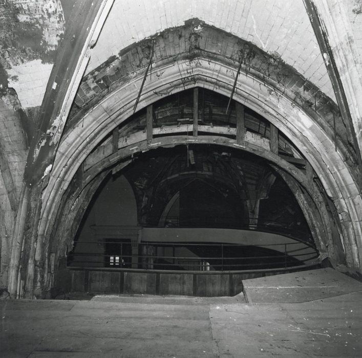 choeur depuis le transept sud, vue partielle