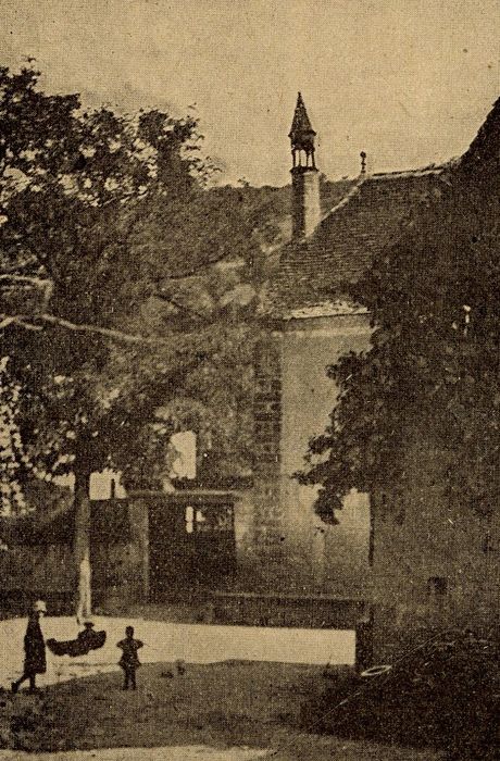 vue partielle de la maison (document imprimé)