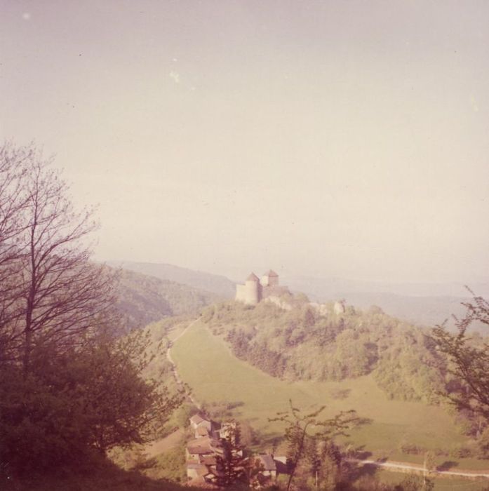 vue générale du château dans son environnement