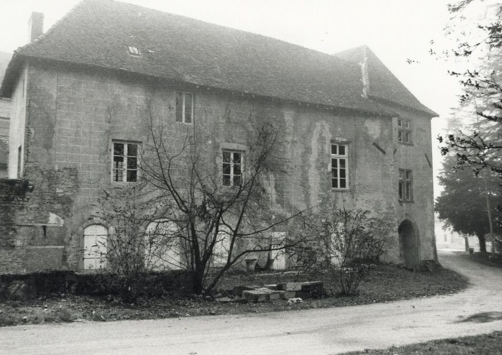 logis abbatial, façade nord