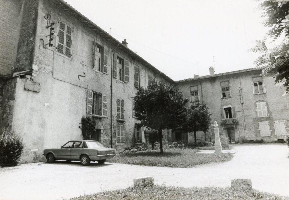 ancienne bibliothèque, façades nord et ouest