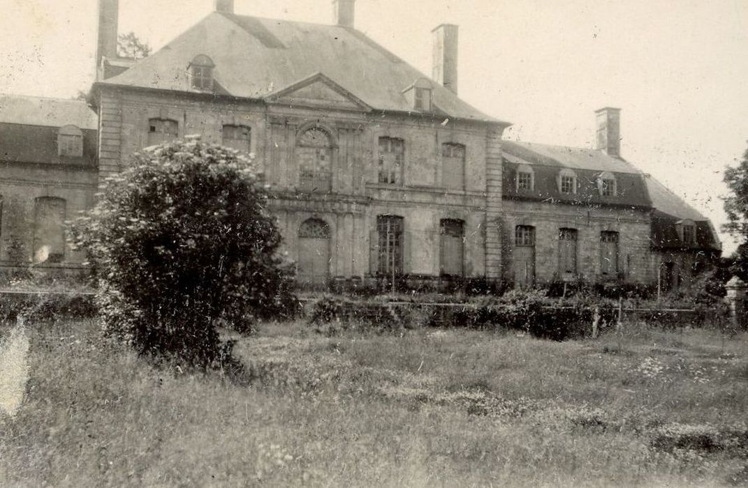 façade nord, vue partielle