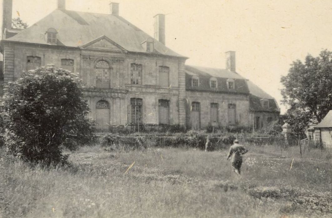 façade nord, vue partielle