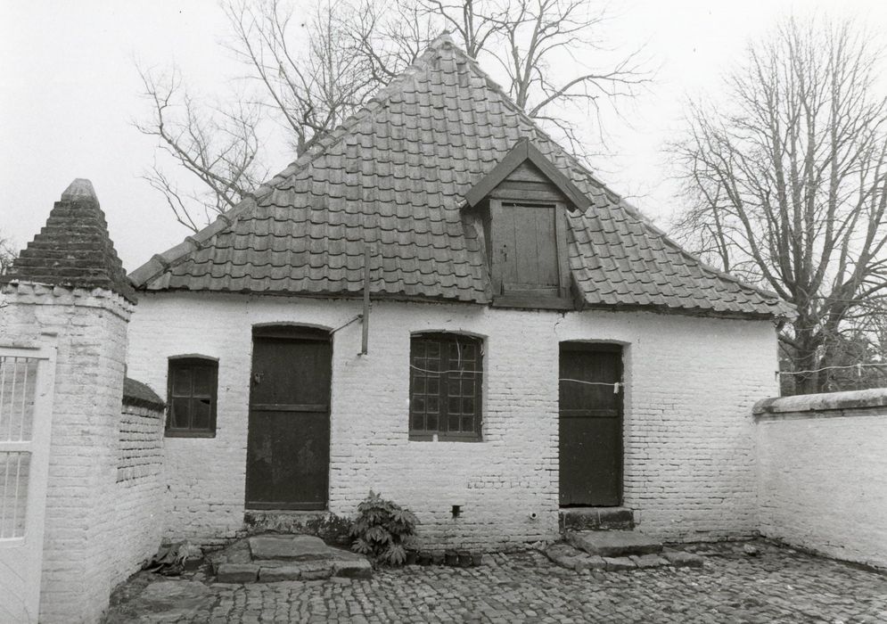 ferme, bâtiment I, façade latérale