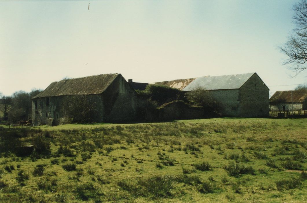 vue générale des bâtiments depuis le Nord-Est