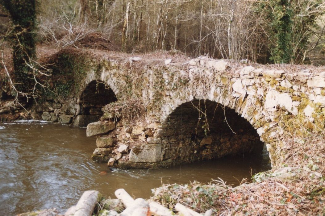 vue générale du pont depuis l’amont