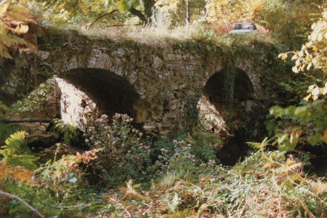 vue générale du pont depuis l’aval