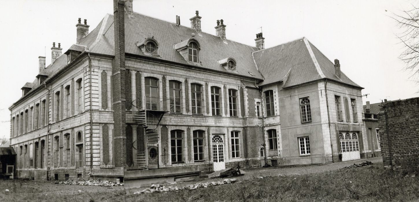 château, façades nord et est