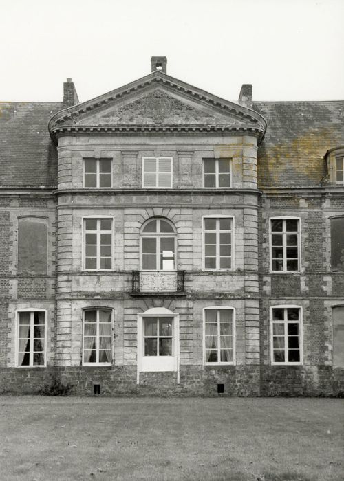 façade sud, avant-corps central