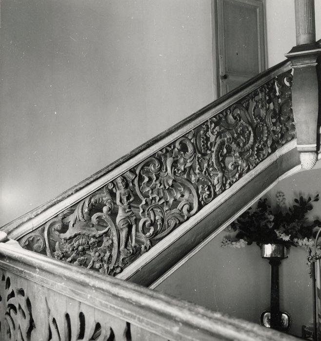 escalier d’honneur, vue partielle