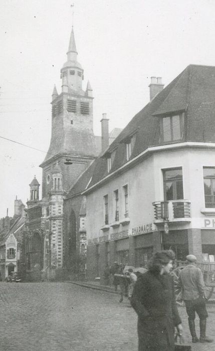 clocher, élévation sud