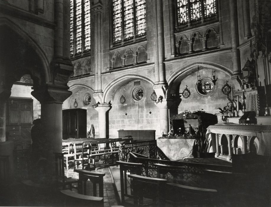 chapelle, grande nef, vue partielle