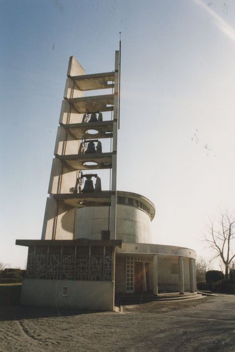 clocher, élévation ouest