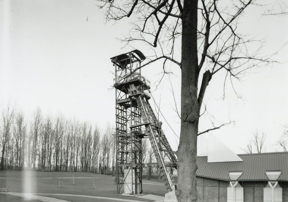 vue générale du chevalement