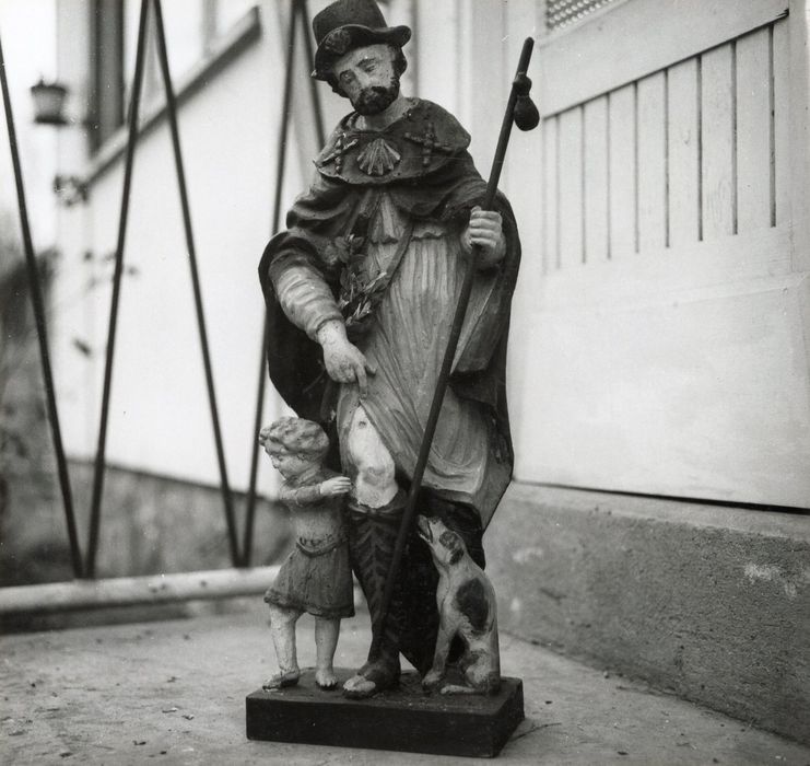 statue (statuette) : Saint Roch