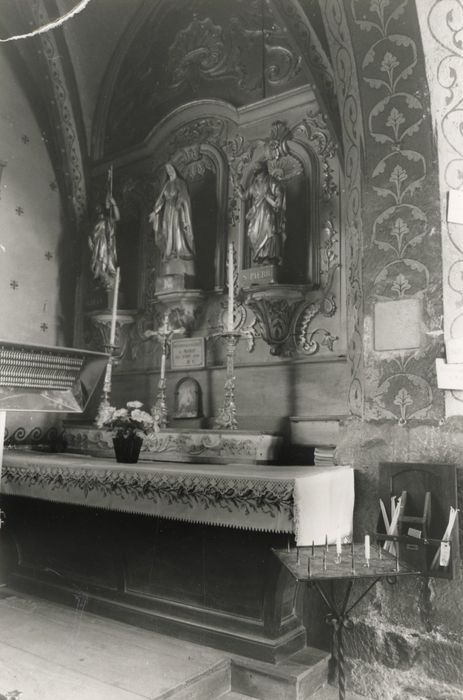 retable de la chapelle latérale nord