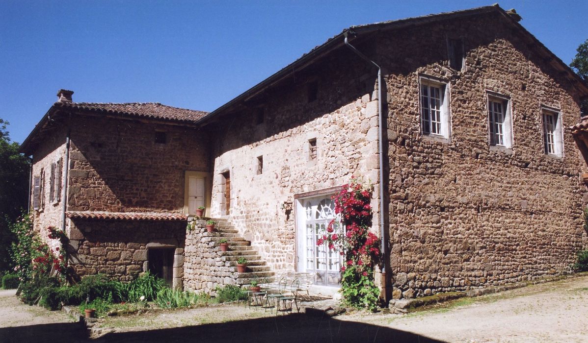 logis annexe, façades sud-est, nord-est