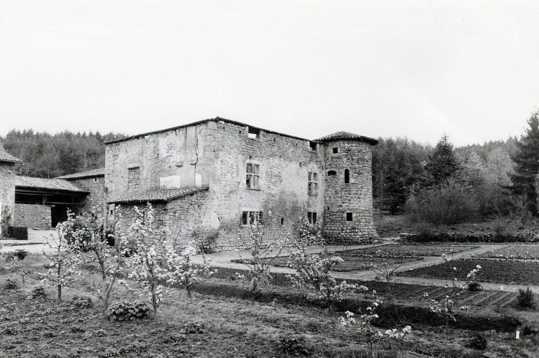 façades sud-est, sud-ouest