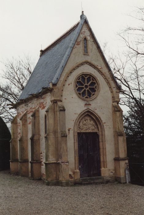 chapelle, façade ouest et nord