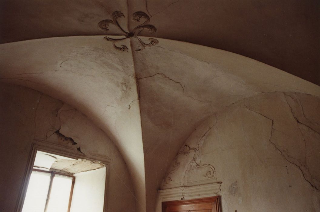 bâtiment conventuel, 1er étage, chambre, vue partielle des décors