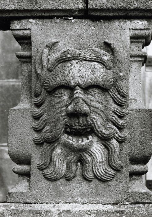 balustrade de la terrasse, détail