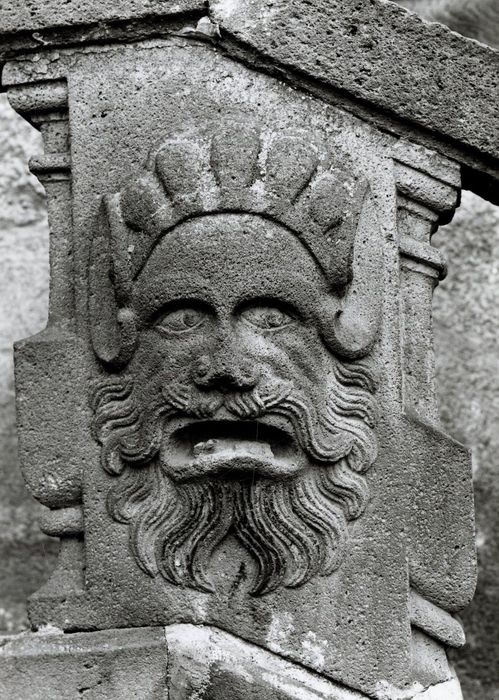 balustrade de la terrasse, détail