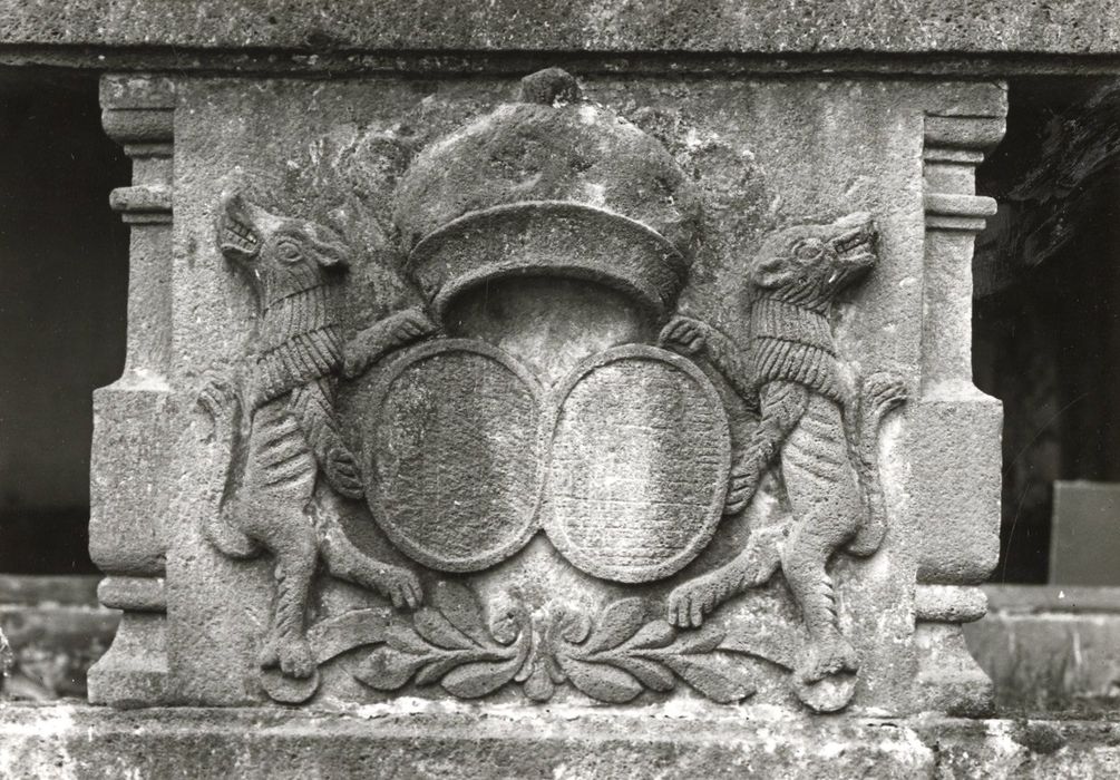 balustrade de la terrasse, détail