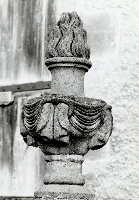 balustrade de la terrasse, détail