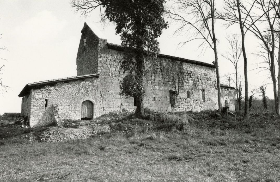 façade latérale sud