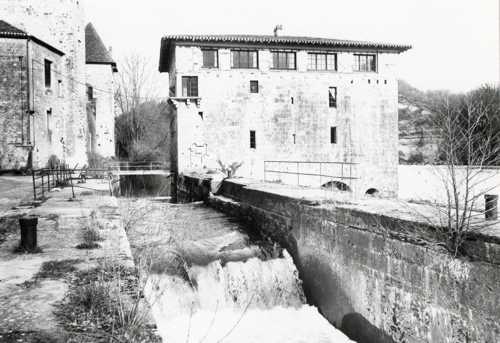 moulin, façade ouest