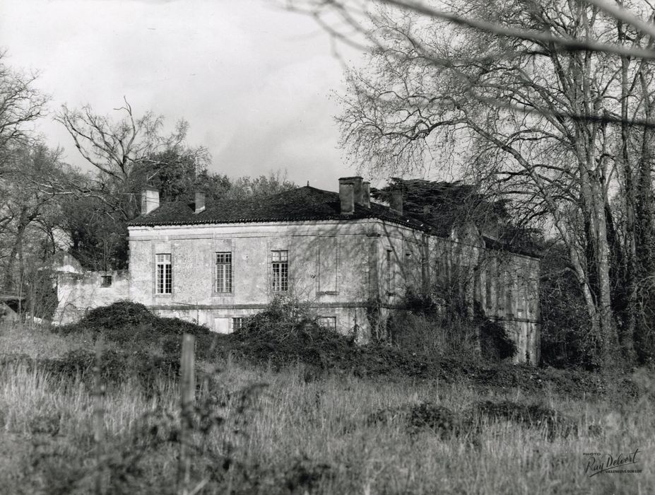 façades sud et ouest, vue partielle