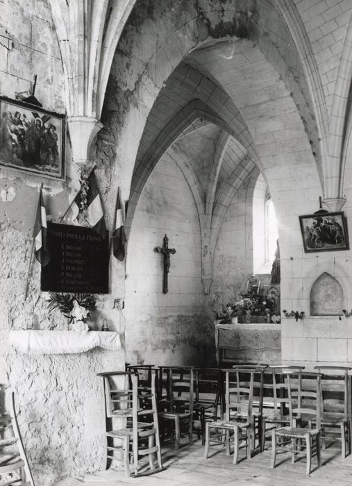 chapelle latérale nord, vue partielle