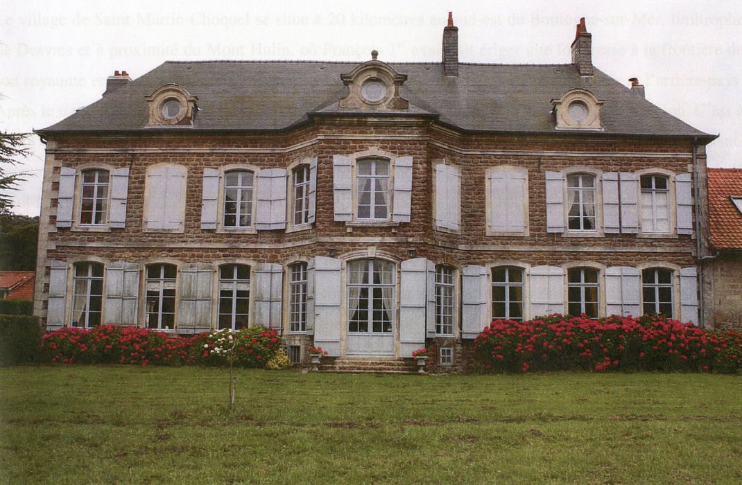 façade nord (photocopie numérisée)