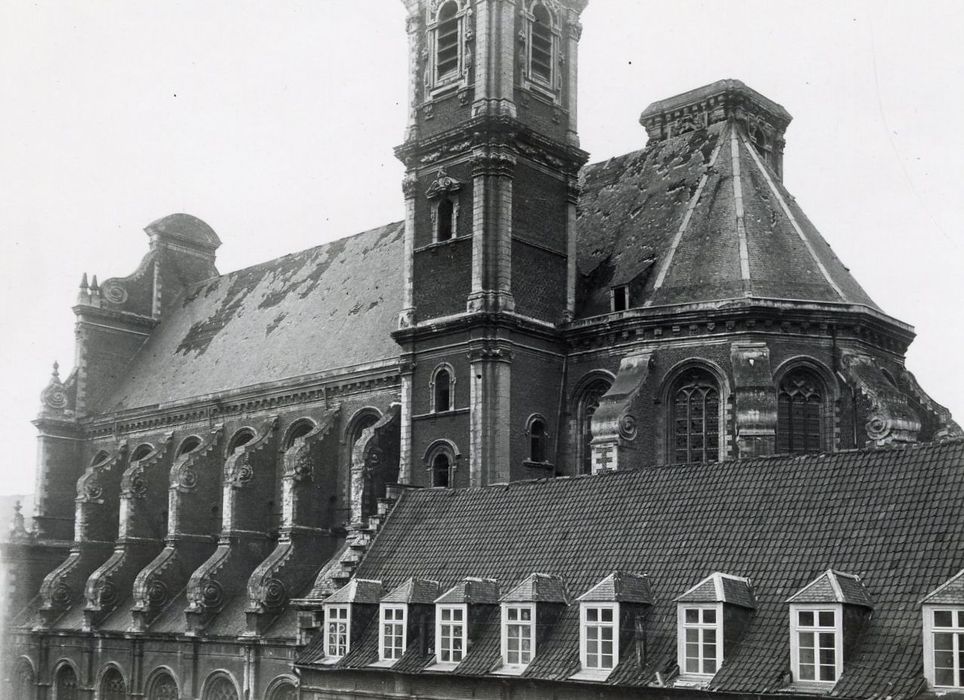 église, façade latérale sud