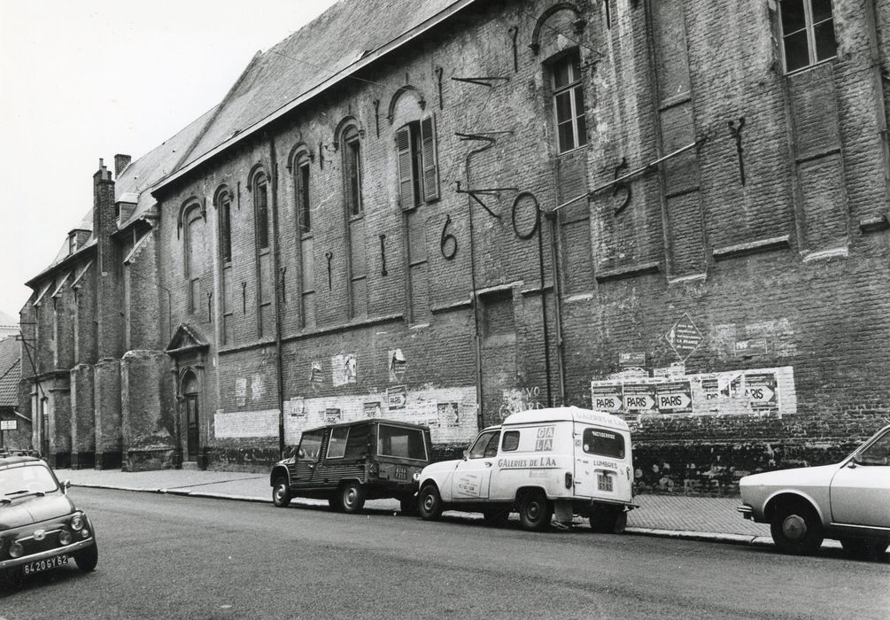 aile nord, façade sur rue