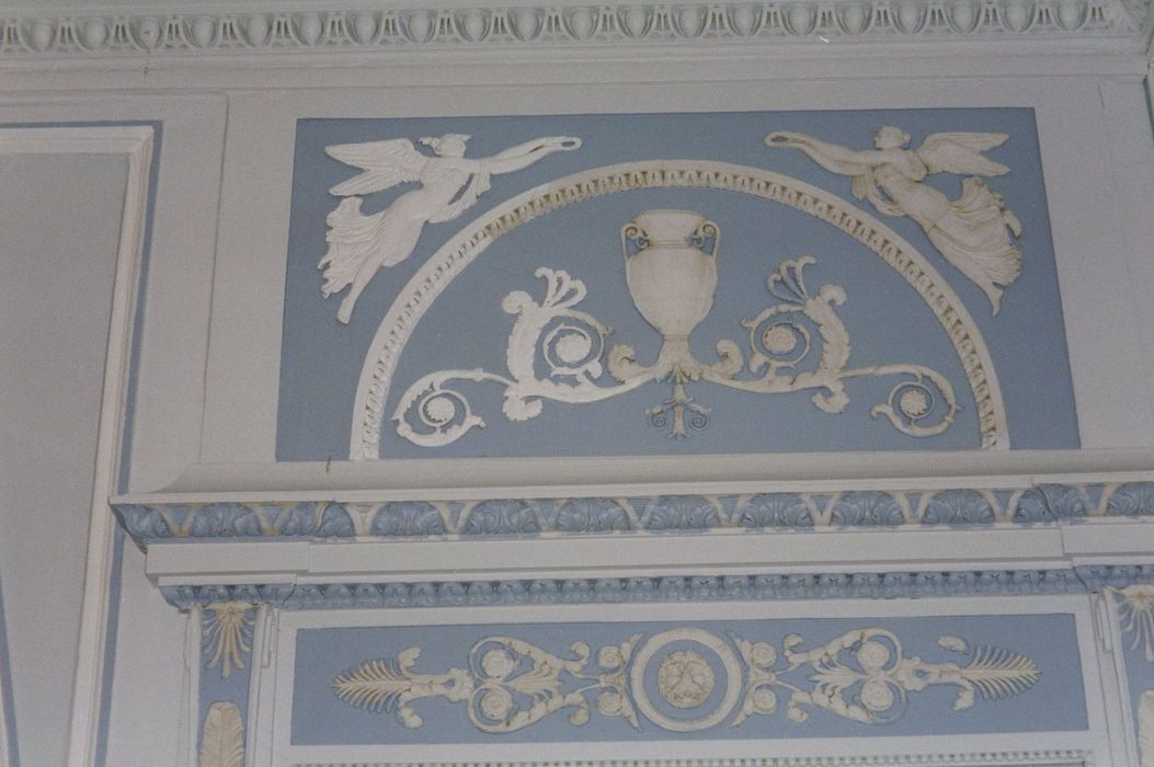 slon directoire, lambris de revêtement, détail