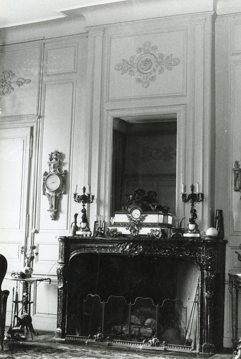 grand salon, cheminée