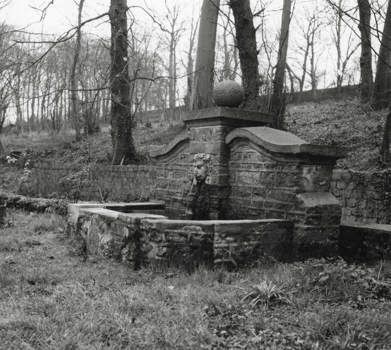 parc, fontaine