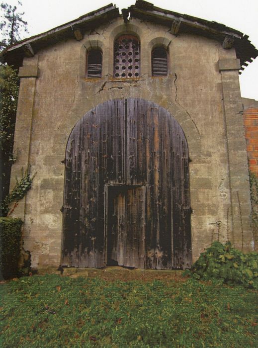 élévation antérieure sud (photocopie numérisée)