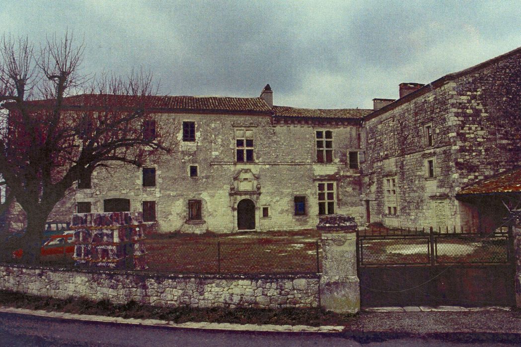 façade ouest (photocopie numérisée)