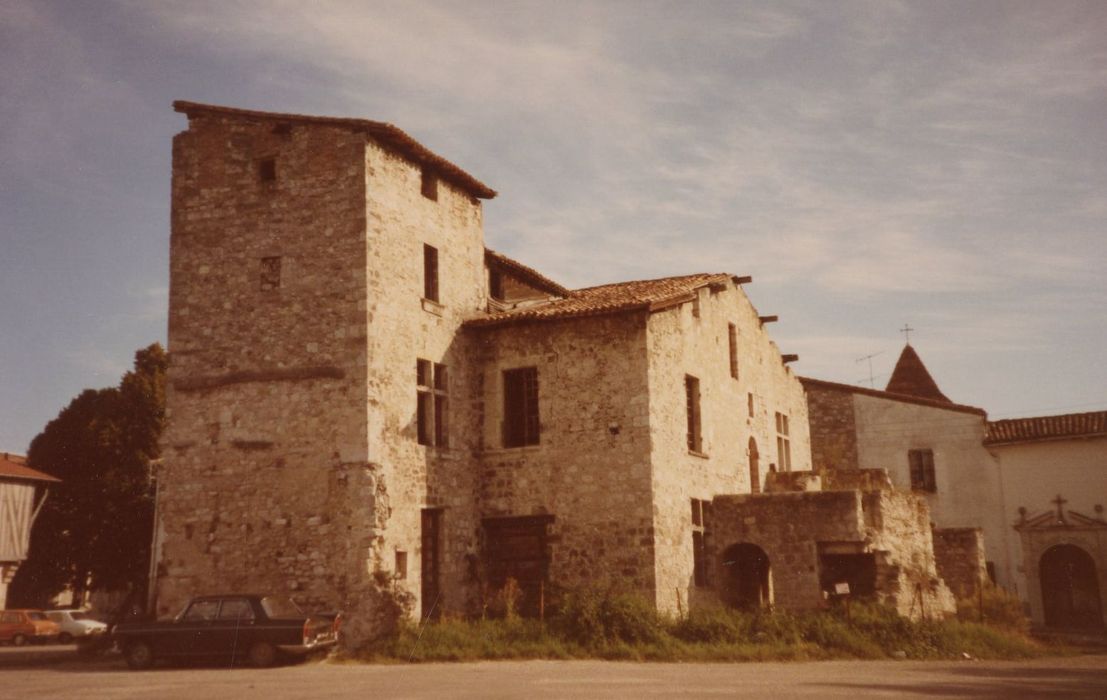 façades sud-ouest, sud-est