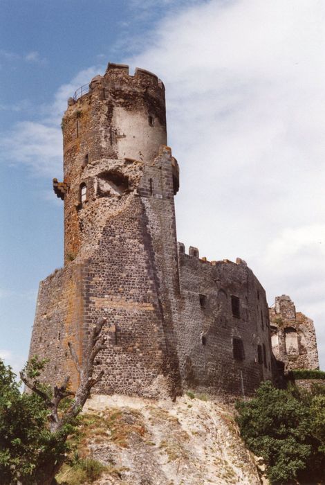 donjon, élévation sud, sud-est